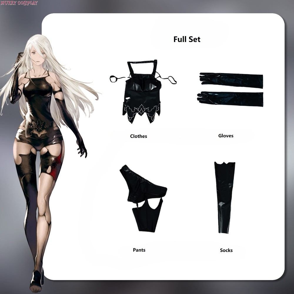 Game Cosplay,Nier: Automata,Sex,Halloween,NieR Automata Yurha A2 Cosplay Costume